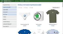 Desktop Screenshot of butik.skodahome.cz